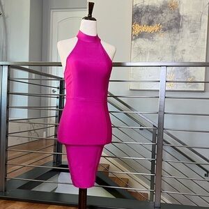 NWT NBD x Naven Donna Dress in Magenta